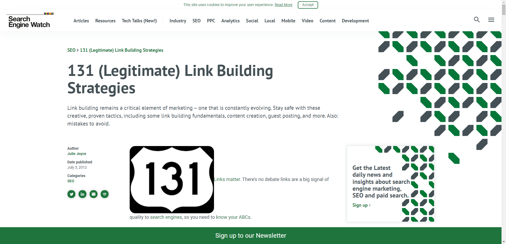 linkbuilding methoden inspiration