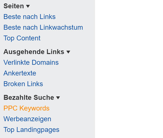 Bezahlte Suche