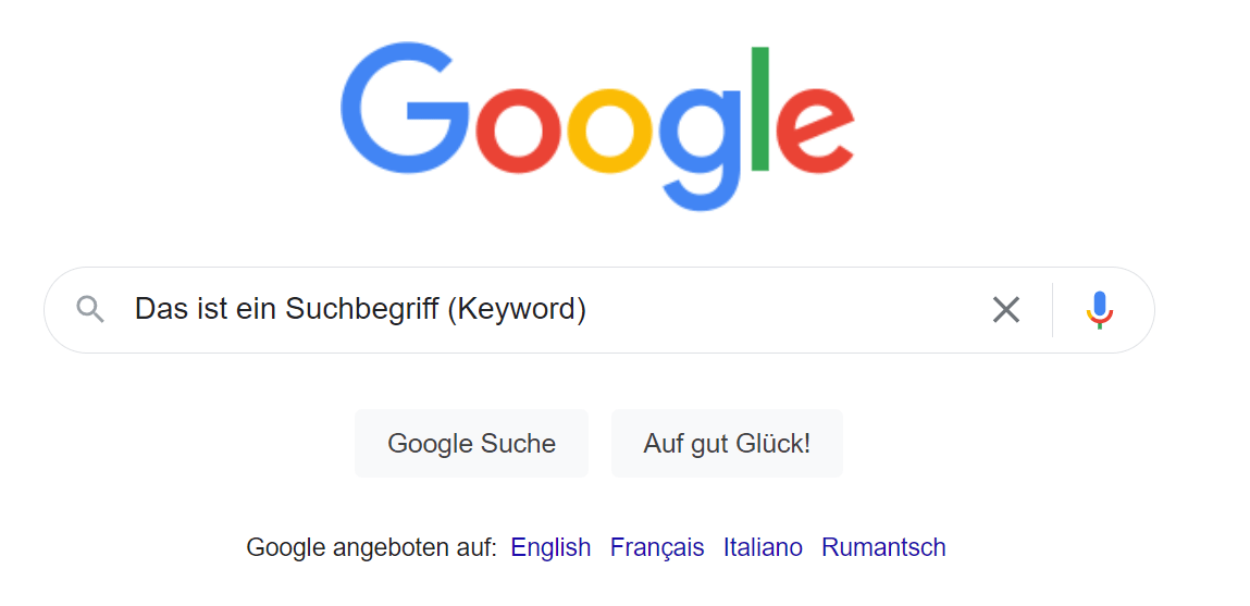 Was ist ein Keyword?