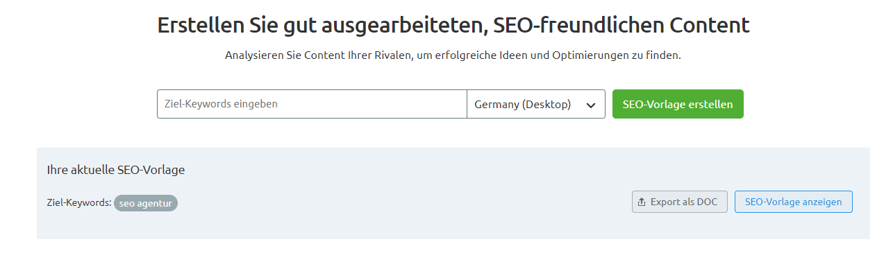 SEO Content Template