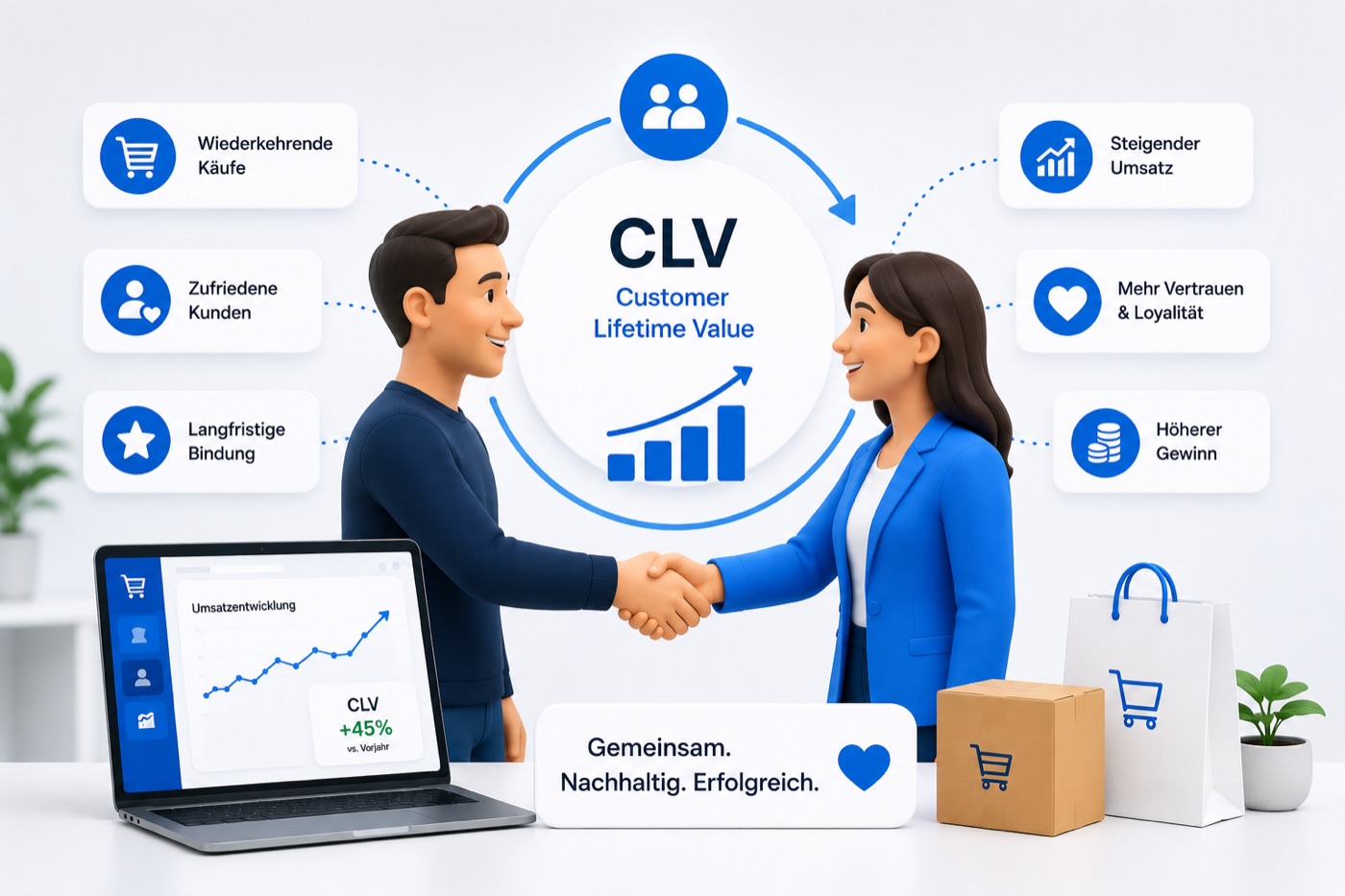 Customer Lifetime Value (CLV): langfristige Kundenbeziehung steigert den Umsatz