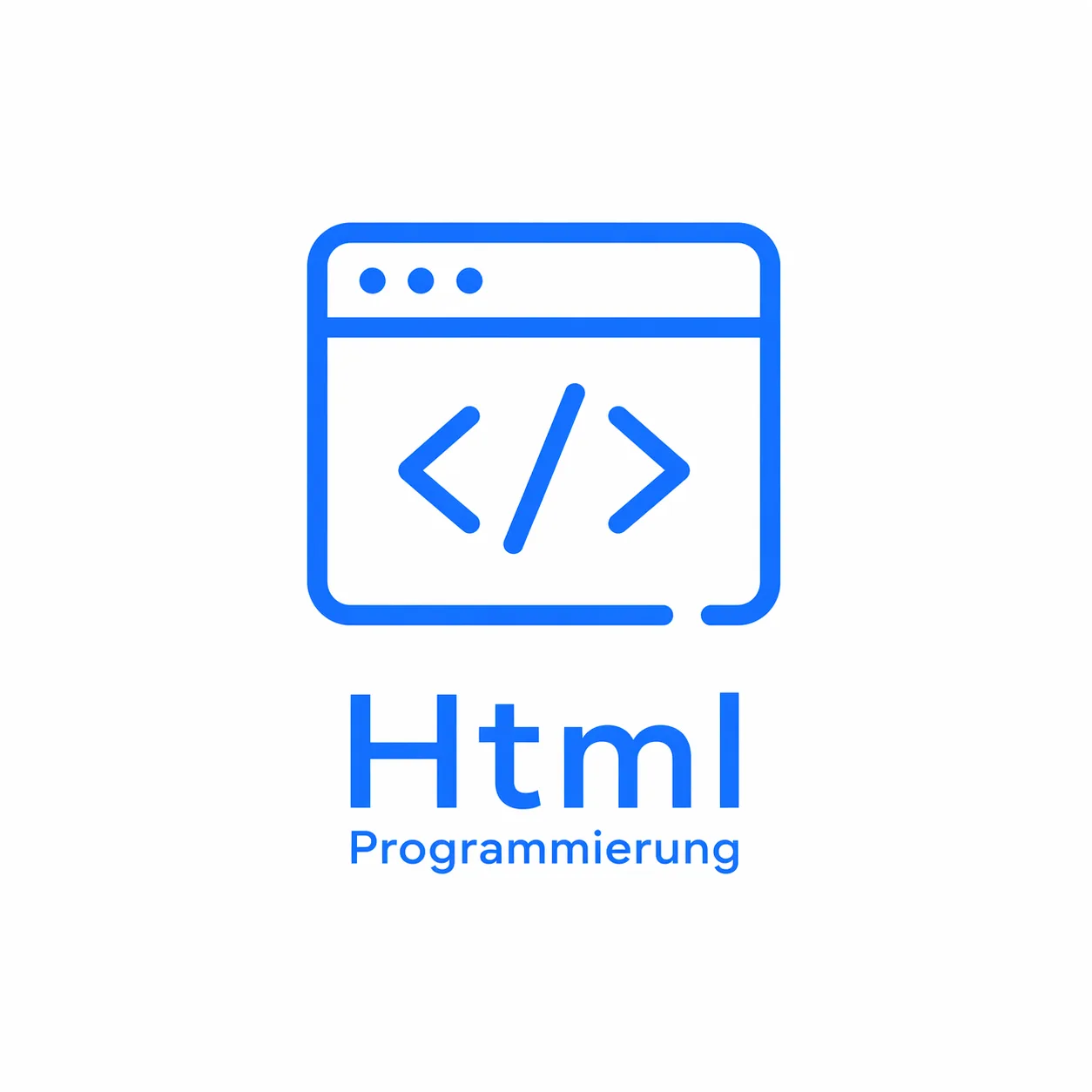 HTML Programmierung