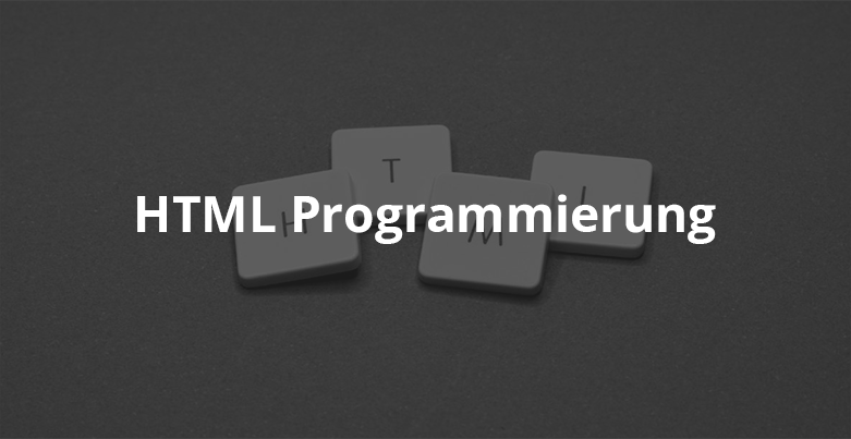 HTML Programmierung