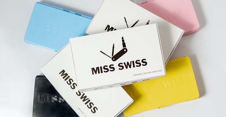Beispiel Miss Swiss Visitenkarten